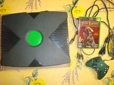 Фотоий: надувательство видео- игры MICROSOFT - JADE EMPIRE X-BOX  + CONSOLE X-BOX + MANETTE NEUVE