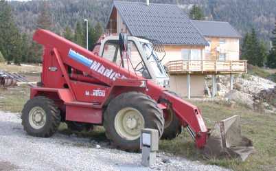 Фотоий: надувательство машины MANITOU - MT425CP
