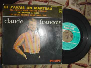 Фотоий: надувательство 45 rpm SI J'AVAIS UN MARTEAU +3TITRES - CLAUDE FRANCOIS