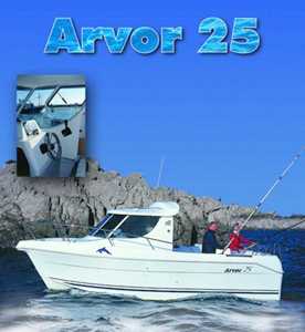Фотоий: надувательство шлюпки ARVOR 25