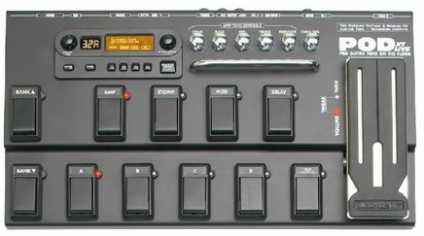 Фотоий: надувательство вспомогательное оборудование и влияния POD XT LIVE-LINE6- - POD XT LIVE