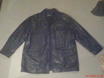 Фотоий: надувательство одежда люди - CUIR BROADCAST - VESTE EN CUIR VERITABLE BROADCAST TAILLE XL