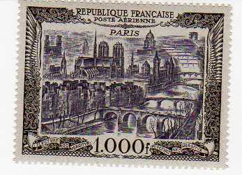 Фотоий: надувательство штемпеля/почтовые карточки VUE DE PARIS