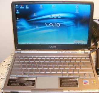 Фотоий: надувательство портативнаяа @ЭВМ SONY - VAIO VGN-A117S