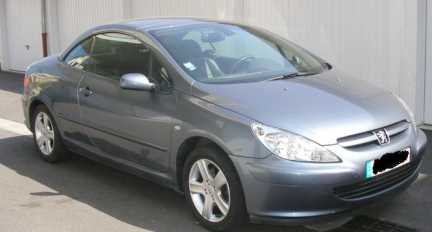 Фотоий: надувательство автомобили PEUGEOT - 307 CC