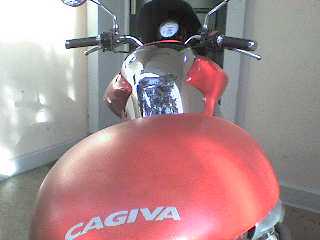Фотоий: надувательство мотовелосипеды 125 cc - CAGIVA - PLANET