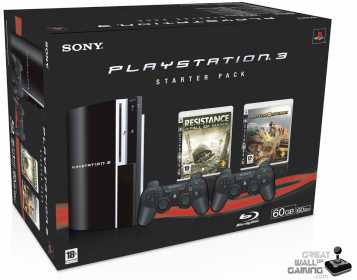 Фотоий: надувательство видео- игры SONY - STARTER PACK 60 GO - CONSOLE PLAYSTATION 3 STARTER PACK 60 GO