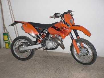Фотоий: надувательство мотовелосипеды 125 cc - KTM - EXC