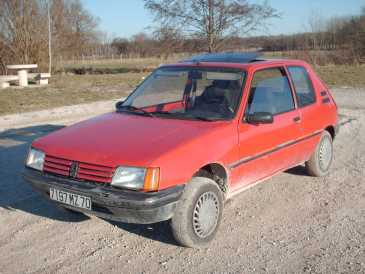 Фотоий: надувательство автомобили PEUGEOT - 205