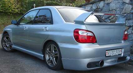 Фотоий: надувательство автомобили SUBARU - Impreza