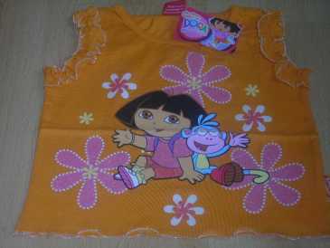 Фотоий: надувательство одежда дети - DORA - TEE-SHIRT DORA.NEUF