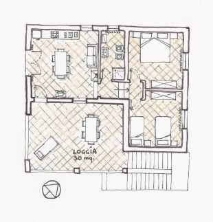 Фотоий: ренты квартира 2 спален 65 m2