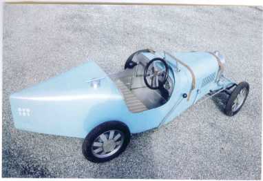 Фотоий: надувательство автомобили BUGATTI - TYPE 235