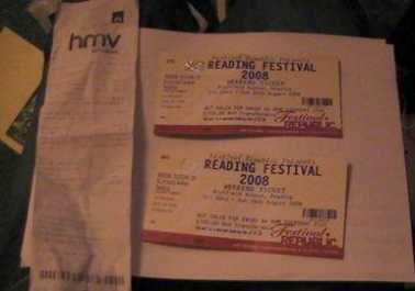 Фотоий: надувательство билеты согласия MUSIC FESTIVALS - READING
