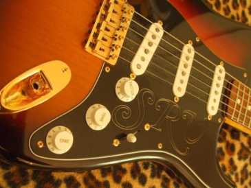 Фотоий: надувательство гитары и другие аппаратуры шнура FENDER - FENDER STRATOCASTER SRV 2004