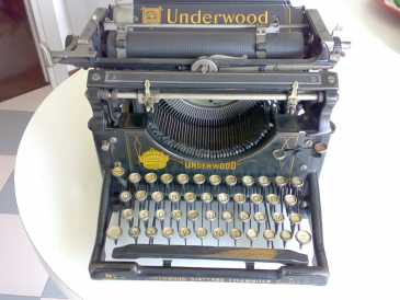 Фотоий: надувательство другие предметы ANTICA MACCHINA DA SCRIVERE DA COLLEZIONE - UNDERWOOD - MACCHINA DA SCRIVERE ANTICA UNDERWOOD TYPEWRITER 5