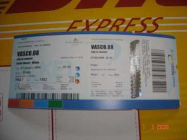 Фотоий: надувательство билеты согласия VASCO LIVE 2008 - STADIO MEAZZA (SAN SIRO)