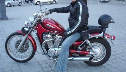 Фотоий: надувательство мотовелосипеды 800 cc - SUZUKI - VS INTRUDER