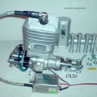 Фотоий: надувательство плоскости DL50,DL-50,DL50V2,DL100,CDI,ACP,WWW.DL-MOTOREN.DE - DL50V2,MODELLMOTOR