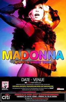 Фотоий: надувательство билеты согласия MADONNA STICKY&SWEET TOUR - ROMA