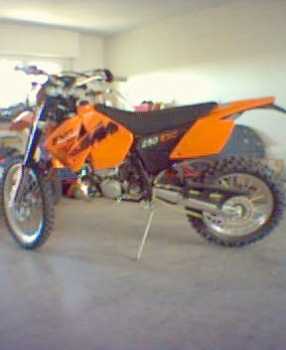 Фотоий: надувательство мотовелосипеды 250 cc - KTM - EXC