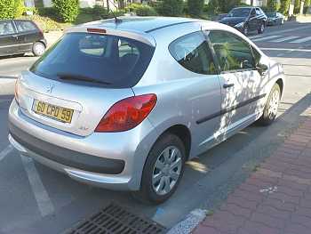 Фотоий: надувательство автомобили PEUGEOT - 206 CC
