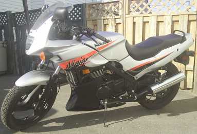 Фотоий: надувательство автомобили KAWASAKI NINJA
