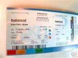 Фотоий: надувательство билеты согласия RADIOHEAD 17/06/08 PRIMA TRIBUNA - MILANO
